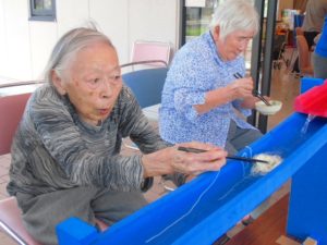 流しそうめん…大東グループホーム