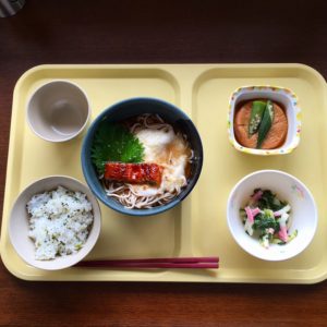 大東家の食卓　～土用の丑メニュー～