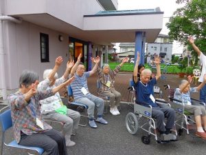 子供たちの夏休み…ラジオ体操