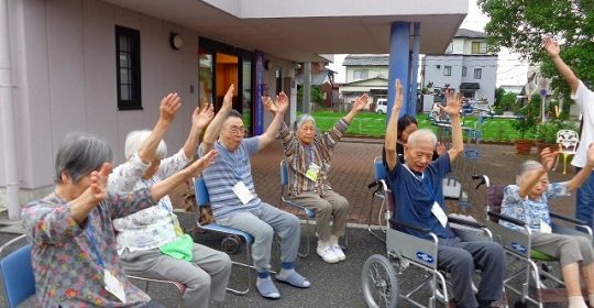 子供たちの夏休み…ラジオ体操