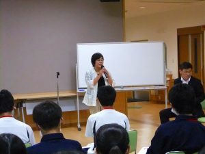 不破高校　職場見学会（バスツアー）