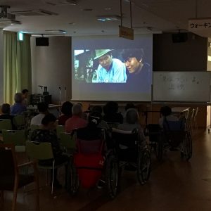 懐かしい映画の上映会