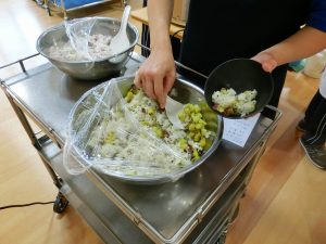 秋のセレクト給食…大好評！