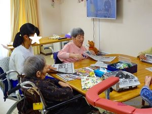 地元中学生の職場体験学習