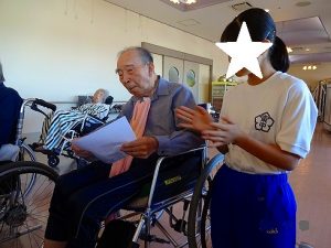 地元中学生の職場体験学習