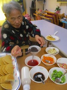 お楽しみおやつ　～ホットケーキ～