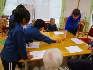 安井小学校６年生との交流会