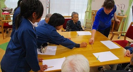 安井小学校６年生との交流会