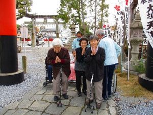 初詣に出かけました