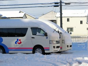 雪だるま…心はほっこり温かく！