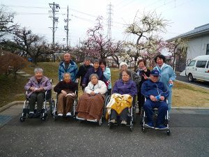 百梅園に出かけました…大東デイサービスセンター