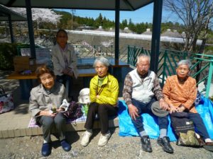 池田町大津谷公園の桜…ひだまりライフ大東②