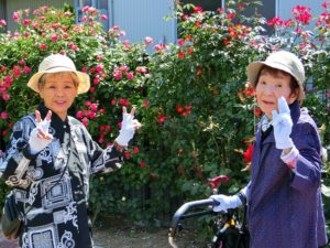 神戸町バラ公園に行ってきました！