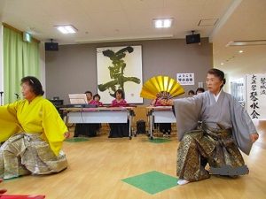 大正琴＆日本舞踊…琴水会の皆様