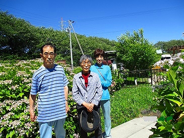 紫陽花を見に行ってきました…大東デイサービスセンター