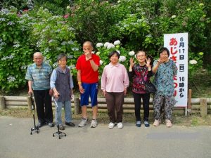 紫陽花を見に行ってきました…大東デイサービスセンター