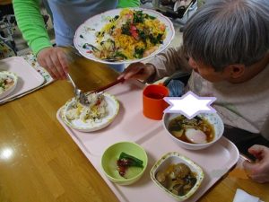 大東家の食卓…ちらし寿司バイキング