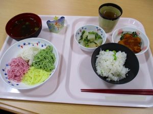 大東家の食卓　～七夕メニュー～