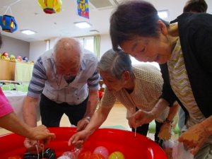 ひだまりライフ大東 “夏祭り” ♪