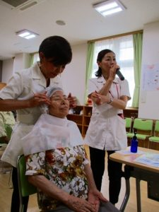 介護予防教室　～ソシオエステティック～