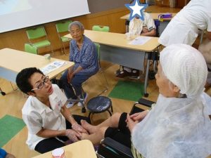 介護予防教室　～ソシオエステティック～