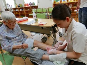 介護予防教室　～ソシオエステティック～