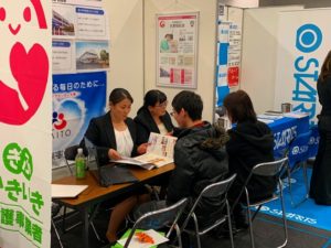 名古屋駅前での“仕事フェア”に参加しました！