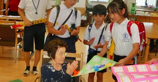 安井小学校の皆さん、ありがとうございます！