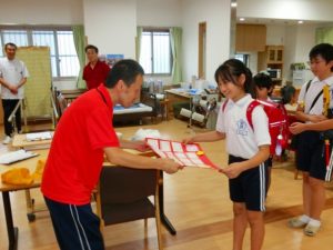 安井小学校の皆さん、ありがとうございます！