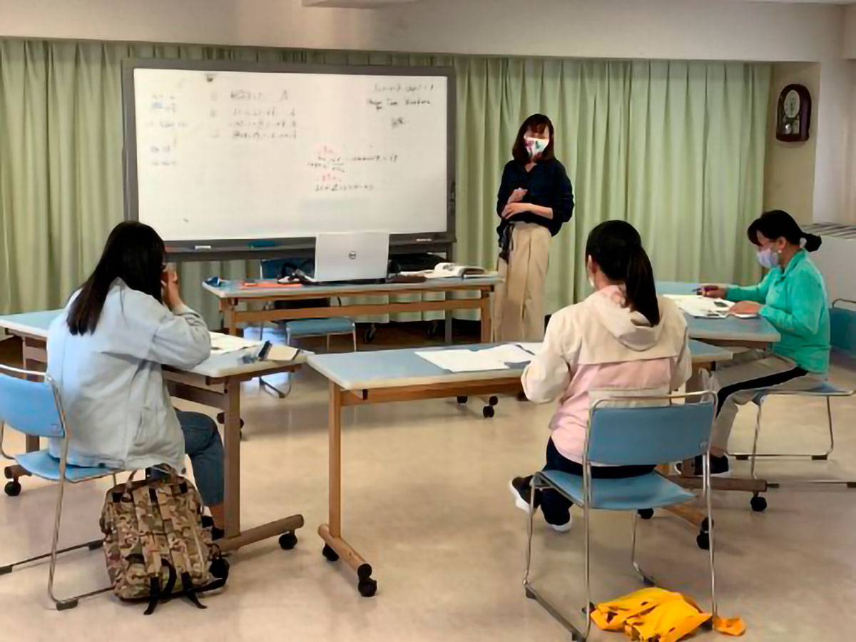 外国人に向けの日本語学習会を実施